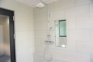 Hair dryer, towels
