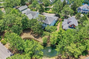 Exterior - Dream vacation home with 6-seater golf cart; screen porch; upstairs balcony (Miramar Beach)