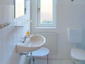 Hair dryer, towels