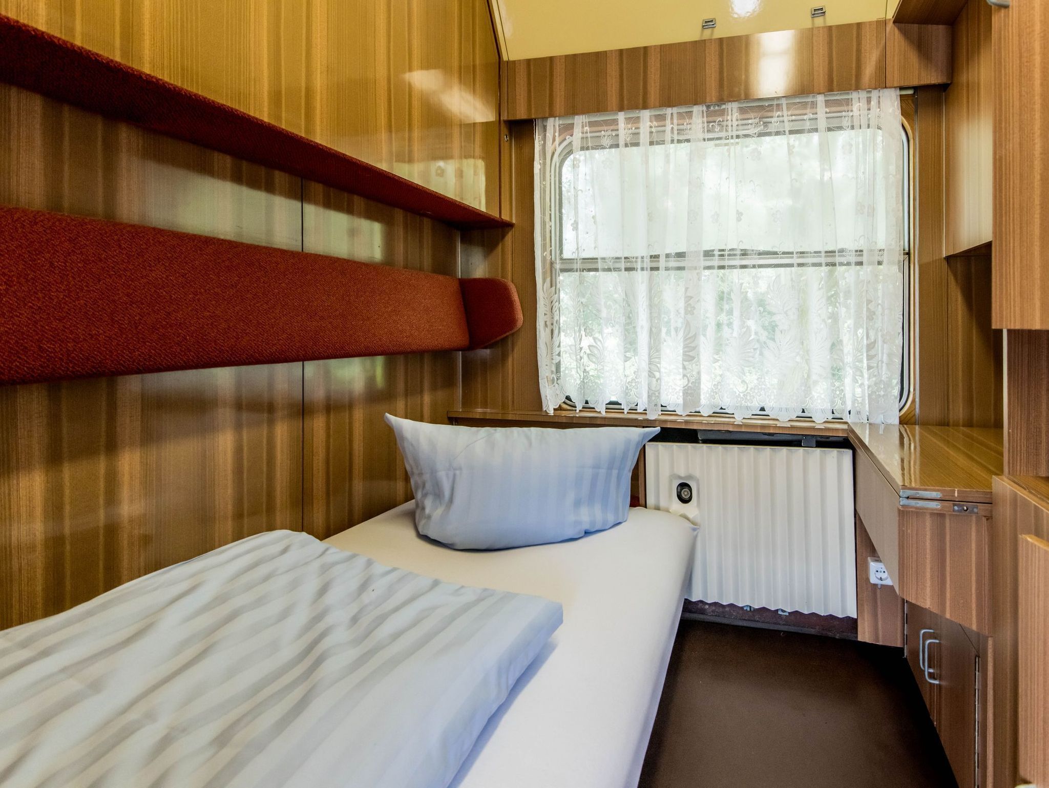 Compartment 2 sleeping car staff car - zz_Lokschuppen Pasewalk-Experience overnight stay in the sleeping car
