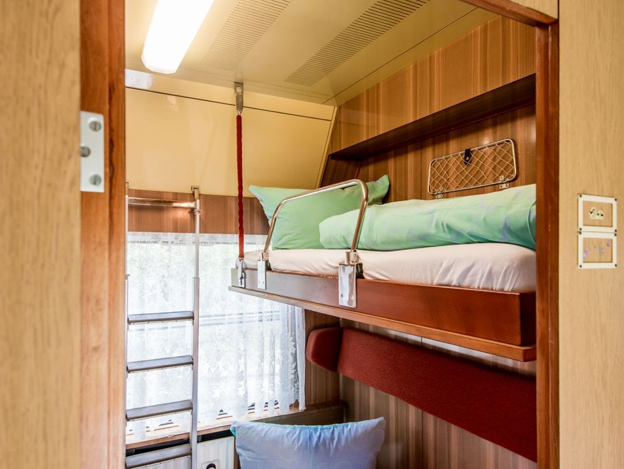 Compartment 6 Sleeping car staff car - zz_Lokschuppen Pasewalk-Experience overnight stay in the sleeping car