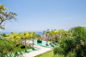 Una piscina riscaldata