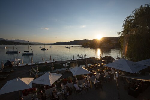 Appartement Direkt am Wörthersee mit Privatstrand und Reserviertem Parkplatz