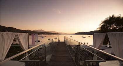 Appartement Direkt am Wörthersee mit Privatstrand und Reserviertem Parkplatz