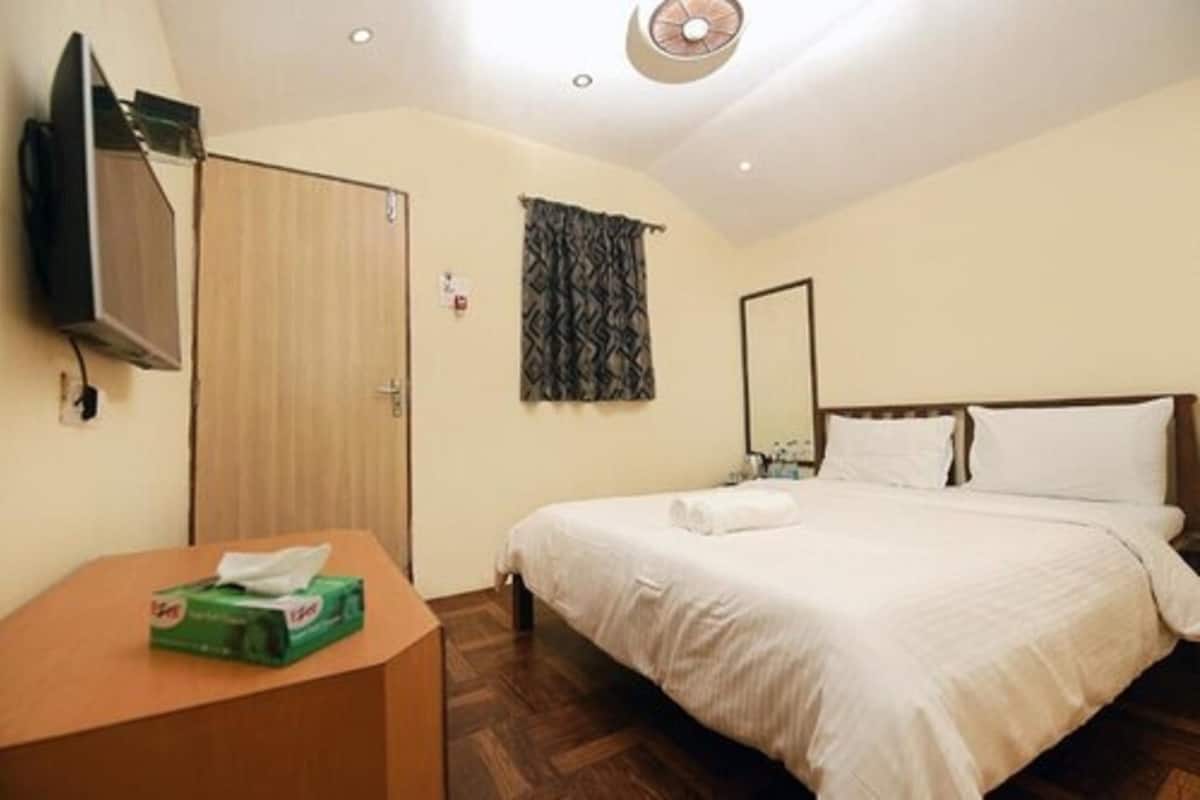 Een minibar, gratis wifi, beddengoed