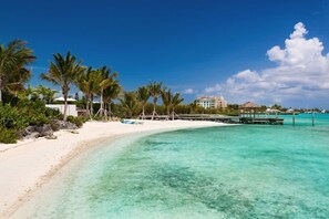 On the beach - Blue Cay Luxury Villa (Leeward Settlement)