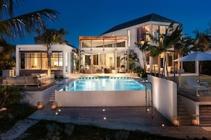 An infinity pool