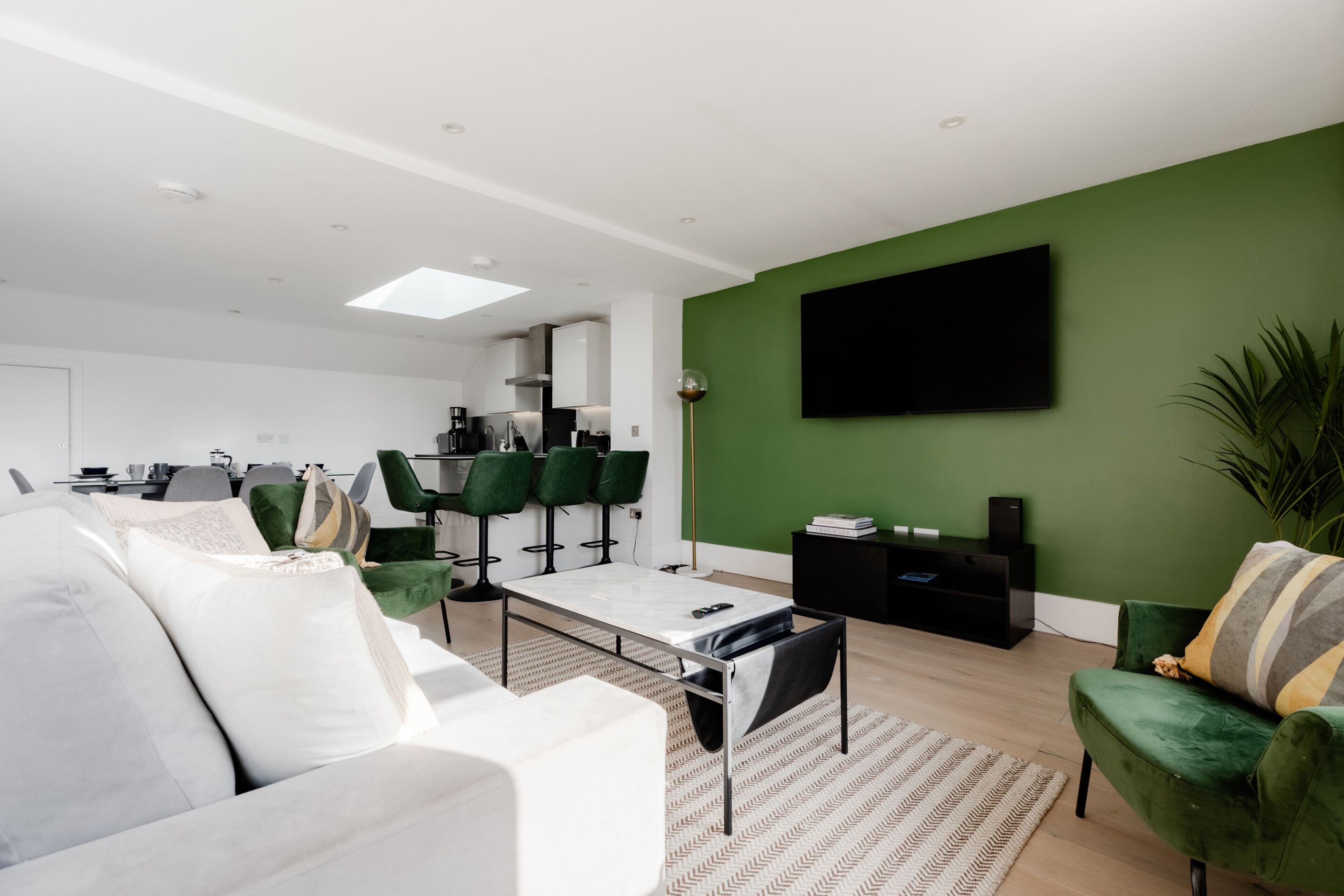 Penthouse Design, salle de bains privée | Bar lounge