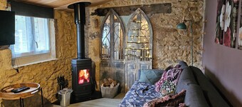 Storybook French Watermill plus Gîte with Private Pool close to tourist sites