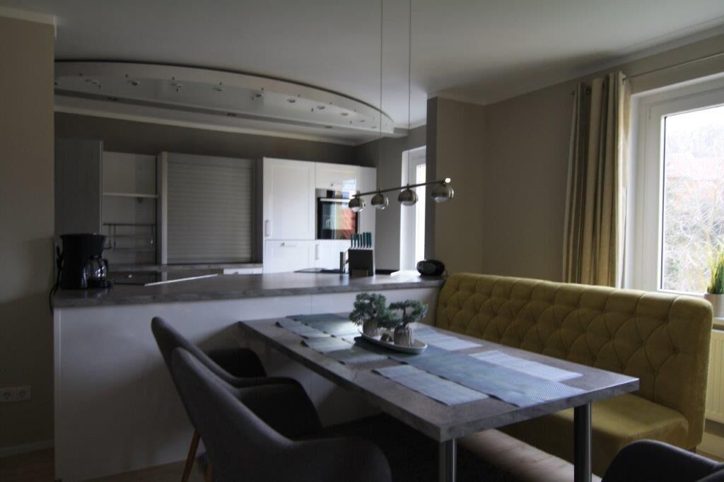 Deluxe Condo | Private kitchen | Fridge, stovetop, cookware/dishes/utensils