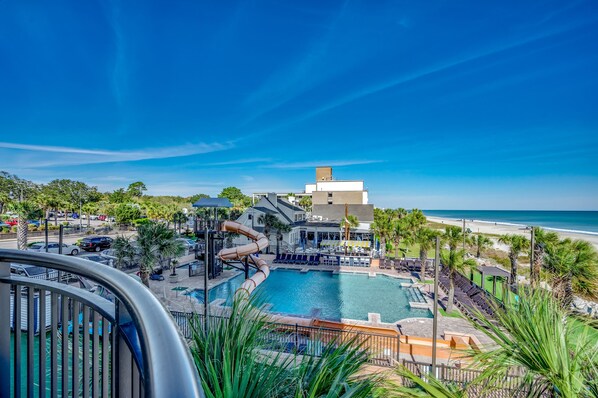 Indoor pool, a heated pool