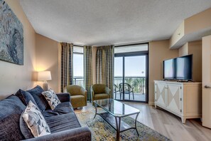 Smart TV, DVD player, stereo