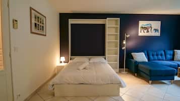 1 chambre, Wi-Fi, draps fournis