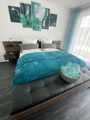 2 Schlafzimmer, Schreibtisch, kostenloses WLAN, Bettwäsche