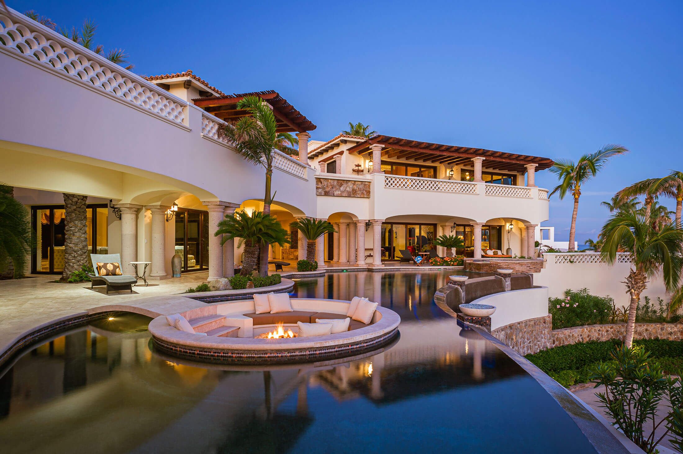 Una piscina climatizada