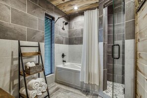 Rainfall showerhead, hair dryer