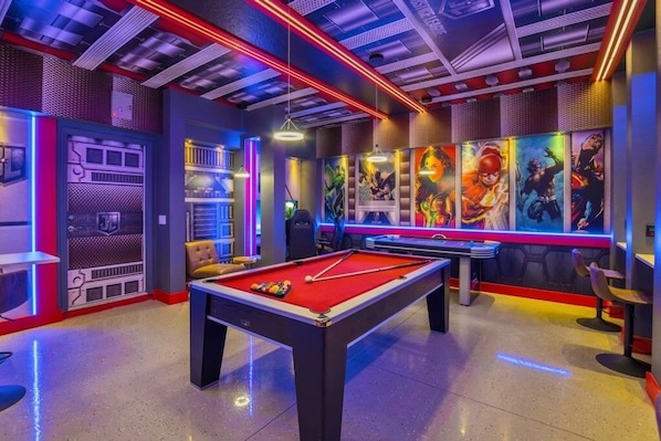 Villa, Multiple Bedrooms | Games room