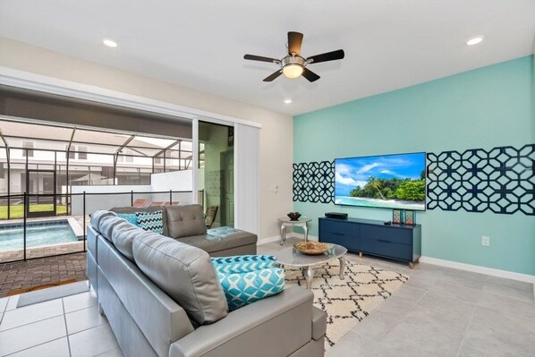 Casa adosada, 5 habitaciones | Sala de estar