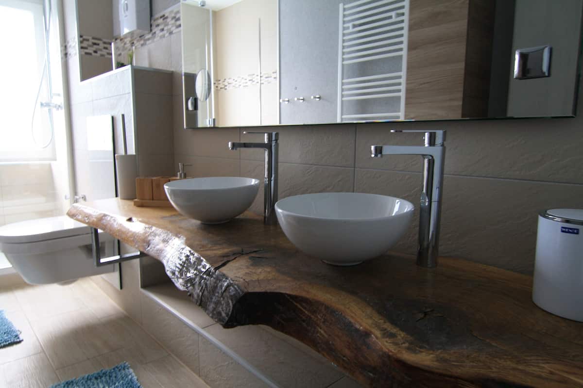 Exclusive Condo | Bathroom | Shower, hair dryer, towels, toilet paper