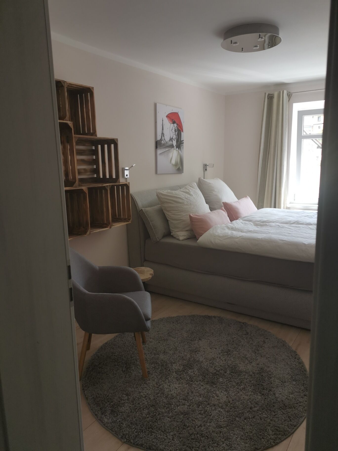 Exclusive-Apartment | Daunenbettdecken, Verdunkelungsvorhänge, Bügeleisen/Bügelbrett