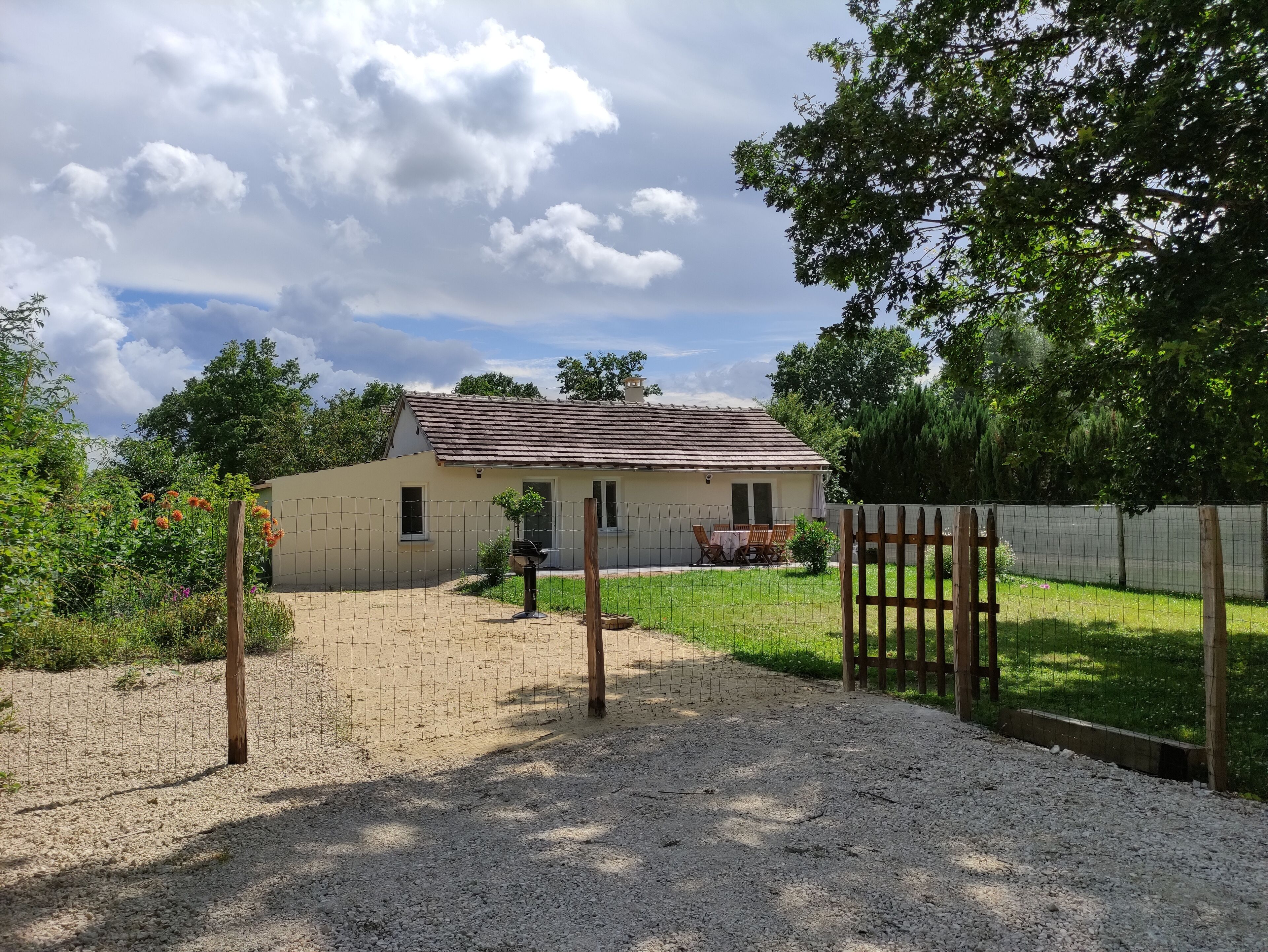 Enceinte de l’hébergement