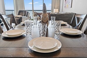 Dining - The Ashworth 503 - Ocean Front 3 Bed/3 Bath Condo - Accommodates 10 (North Myrtle Beach)