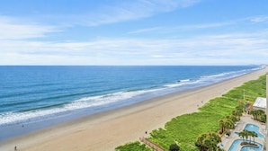 On the beach