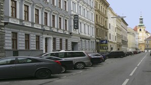 Blick von der Unterkunft