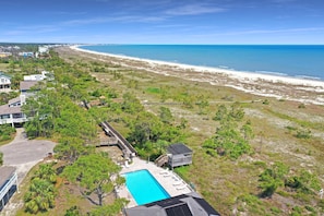 Ferienhaus, Mehrere Betten (Woofs and Waves) | Pool