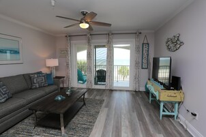 Apartamento, 1 cama de matrimonio grande con sofá cama (Beach Destiny) | Zona de estar