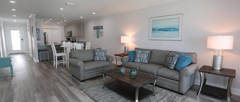 Appartement, 1 kingsize bed met slaapbank (Beach Destiny) | Woonruimte