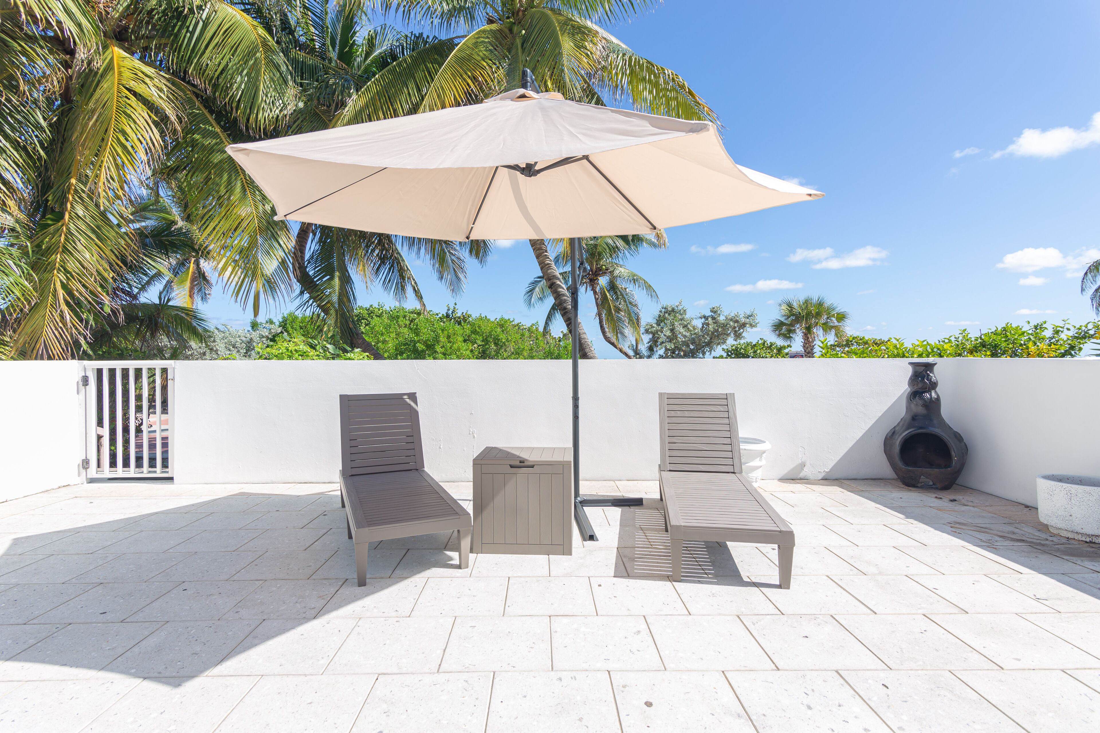 Luksus-loftsrom | Terrasse/patio