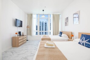 Suite urbana | 1 habitación, cortinas blackout y tabla de planchar con plancha 