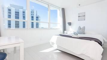 Familien-Studiosuite | Verdunkelungsvorhänge, Bügeleisen/Bügelbrett, kostenlose Babybetten