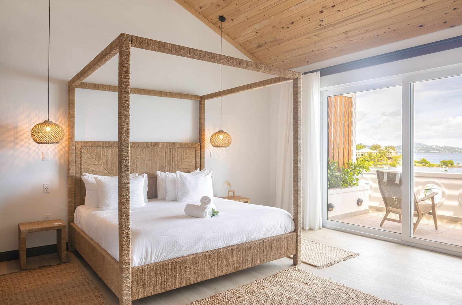 Luxury-Zimmer, 1 King-Bett, Meerblick