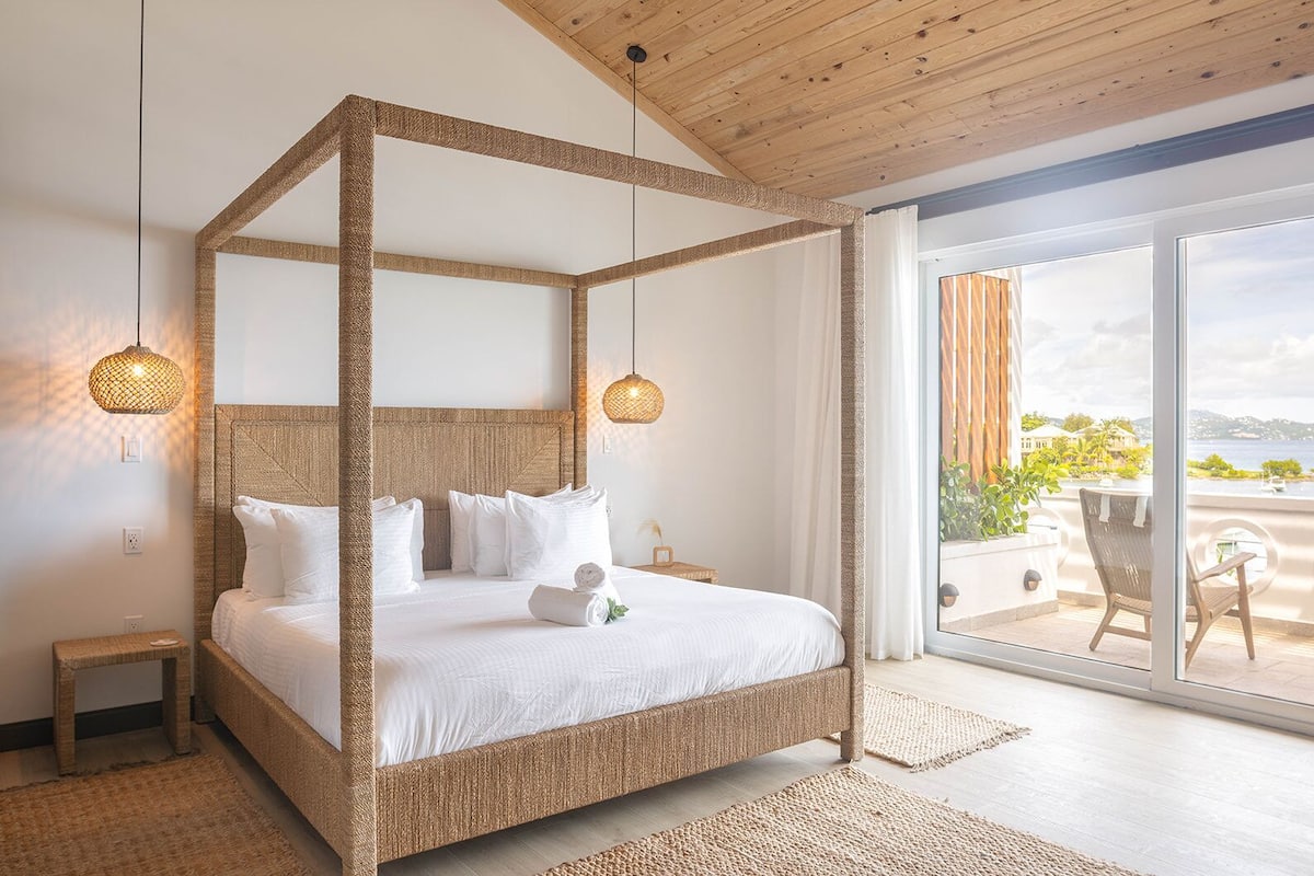 Luxury-Zimmer, 1 King-Bett, Meerblick