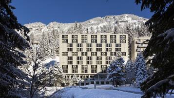 Façade de l’hébergement