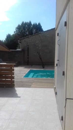 Alberca al aire libre 