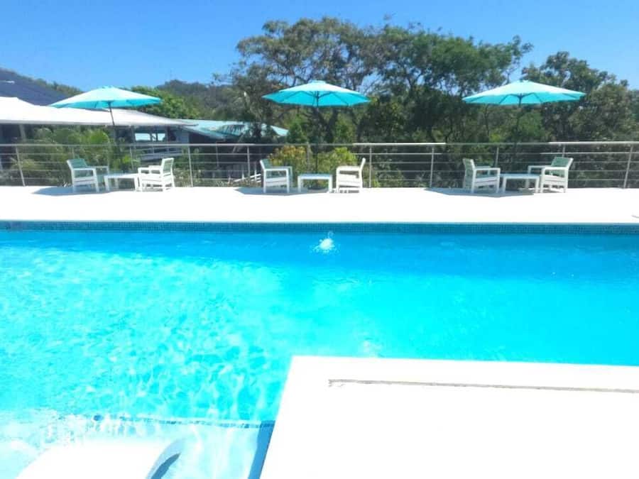 Alberca al aire libre