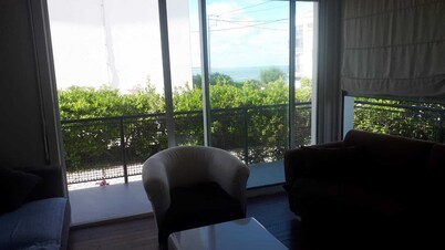 Family home with sea view