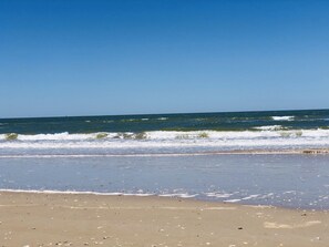 On the beach