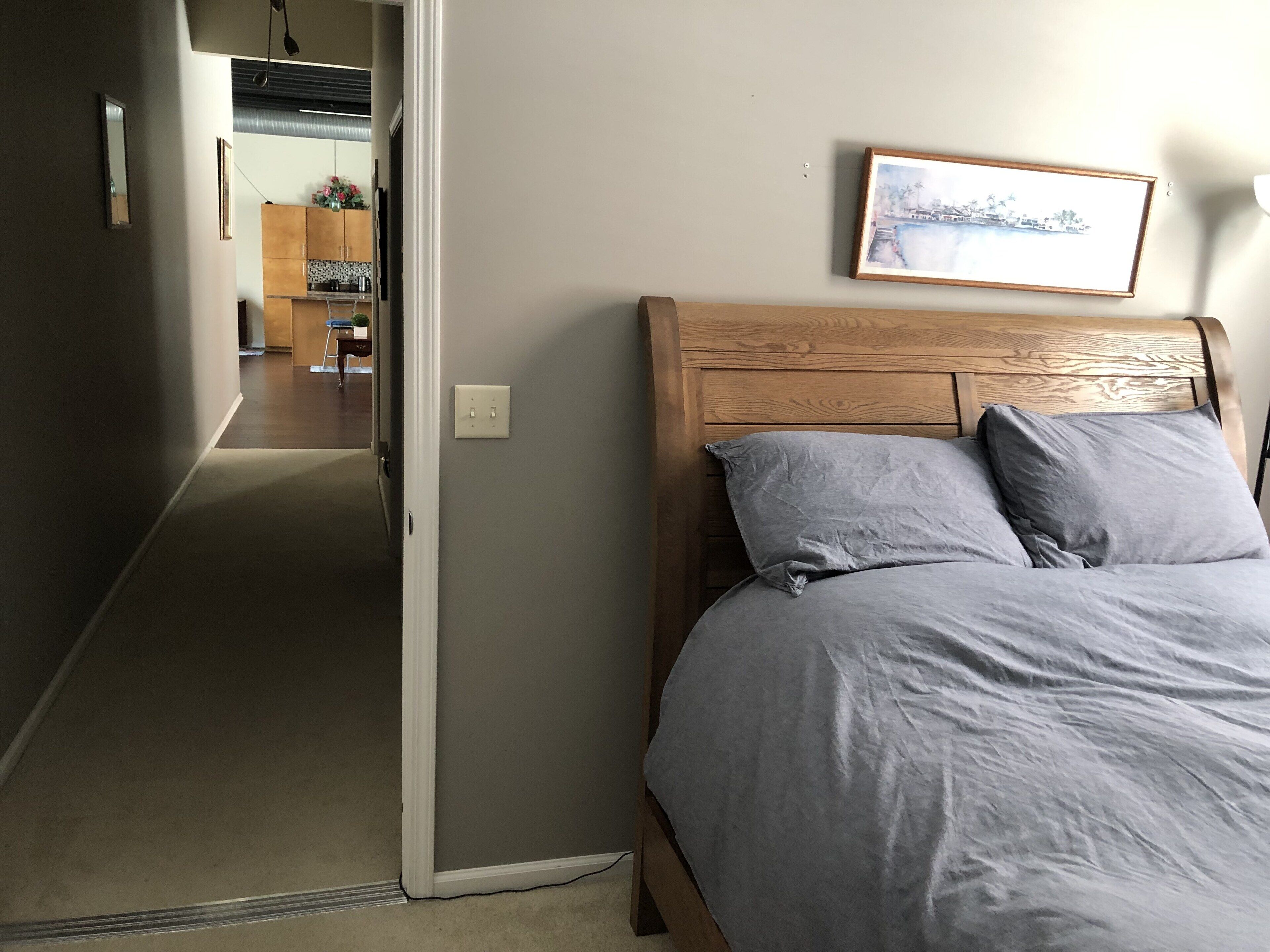 2 bedrooms, iron/ironing board, free WiFi, bed sheets