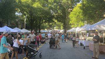 Opções para refeição ao ar livre