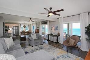 House, Multiple Beds (Dolphin Watch) | Living area - Dolphin Watch (Port St. Joe)