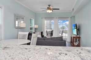 Condo, Multiple Beds (Dunes Club 1A) | Living area