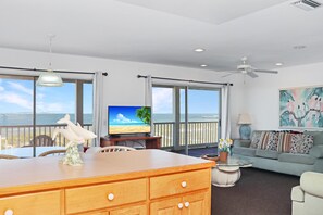 Maison, plusieurs lits (Flamingo Dunes) | Coin séjour