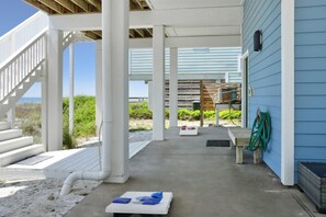 Maison, plusieurs lits (La Mer) | Enceinte de l’hébergement