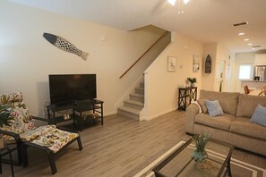 Townhome, 3 Bedrooms | Living room - Set Sail at 7 by Pristine Properties (Port St. Joe)