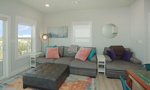 Living room - Purple Haze by Pristine Properties (Port St. Joe)