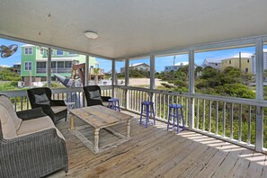 Ferienhaus, Mehrere Betten (Sharkeys) | Terrasse/Patio